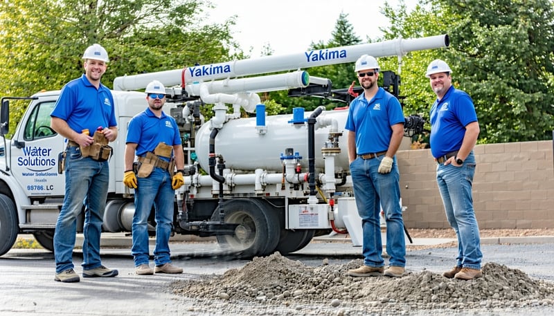 Yakima Water Solutions LLC professional plumbing services team at work Yakima Water Solutions LLC professional plumbing services team at work